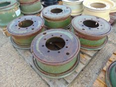 4x Leyland Daf T244 8 Stud Rims