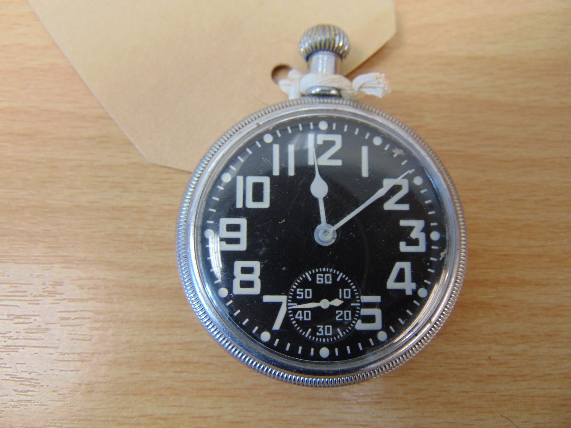 Unusual Waltham 0552 Royal Navy Deck Watch NON-LUM as issued to Nuclear Submarines - Image 2 of 5