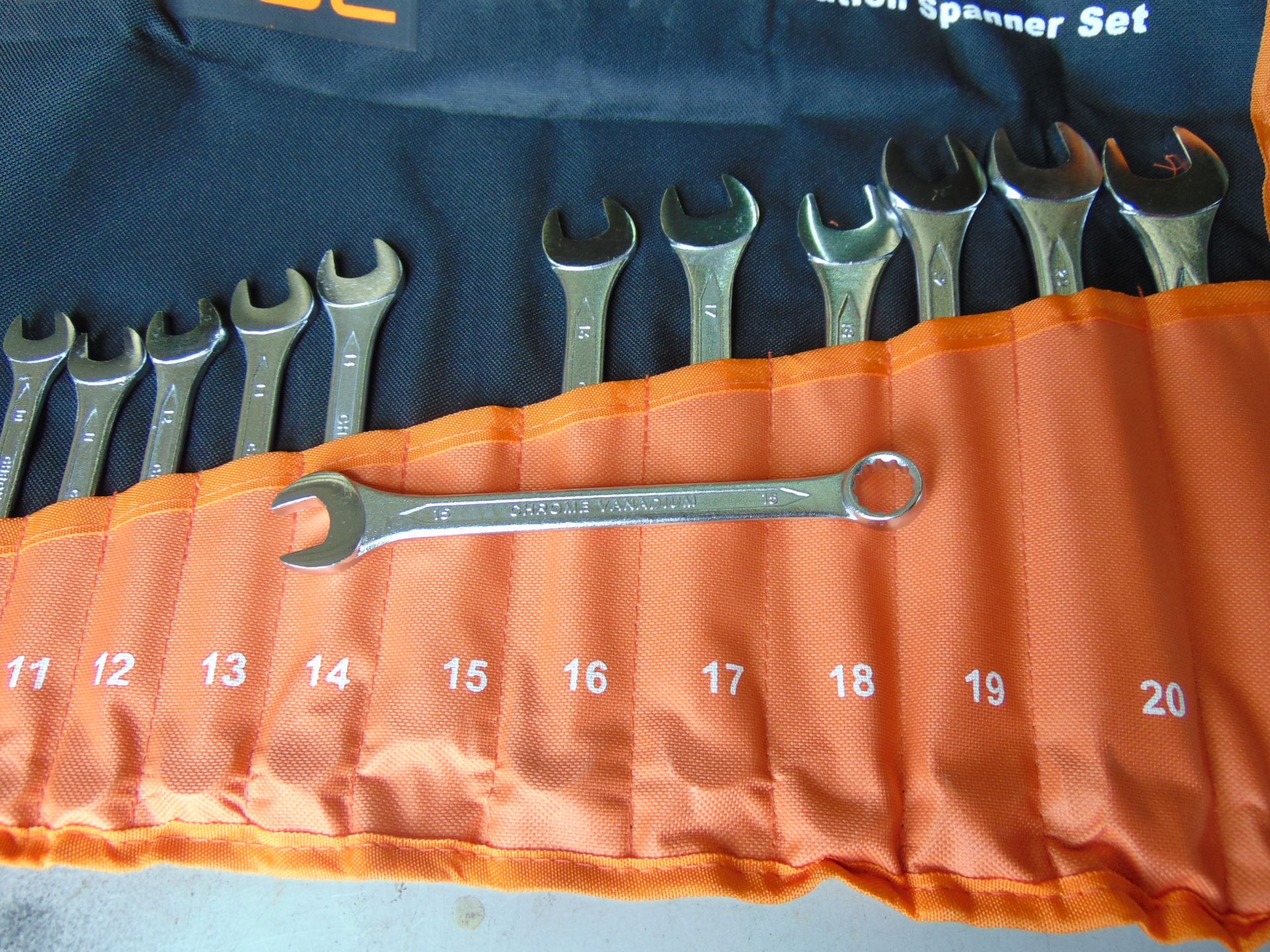 New Unissued 14 PCs Metric Combination Spanner Set - Image 4 of 4