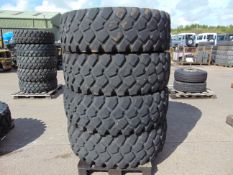 4x Michelin 16.00 R20 XZL Tyres