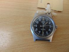 CWC 0552 R/Marines Navy issue service watch Nato Marks Date 1990, GULF WAR 1