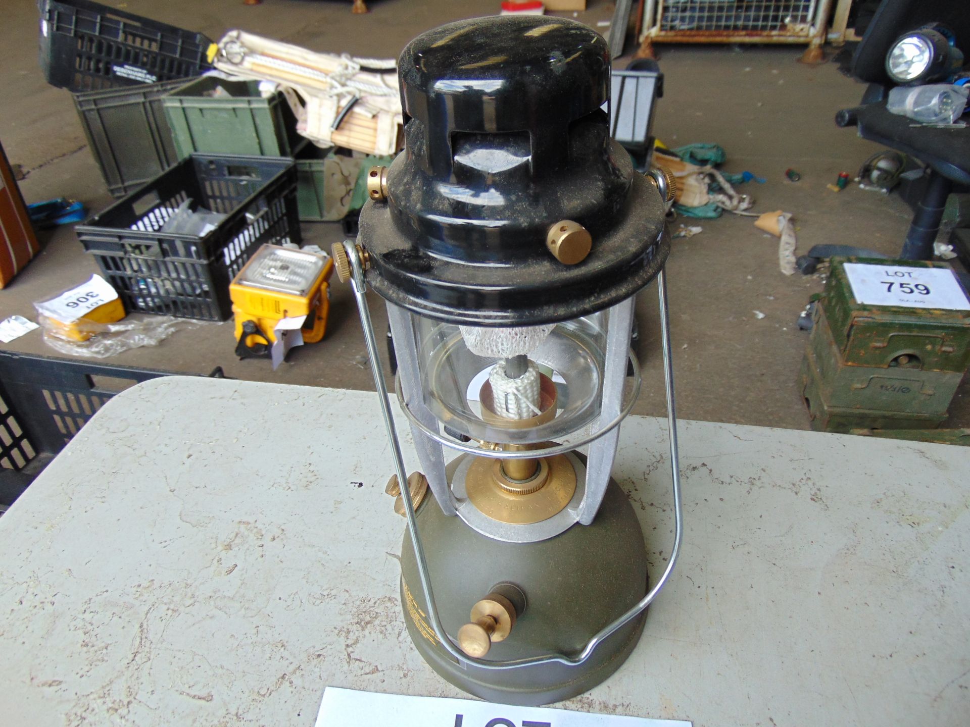 Unissued British Army Kerosene Hurricane Lamp - Image 3 of 3