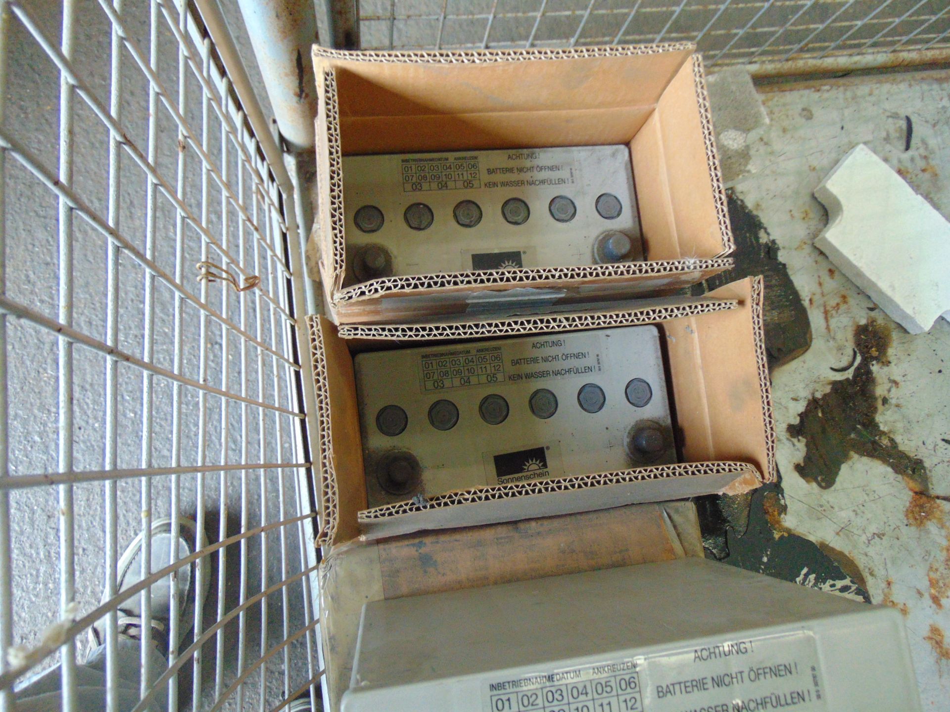 4 x Nato 12V 45AH batteries as shown - Image 2 of 5