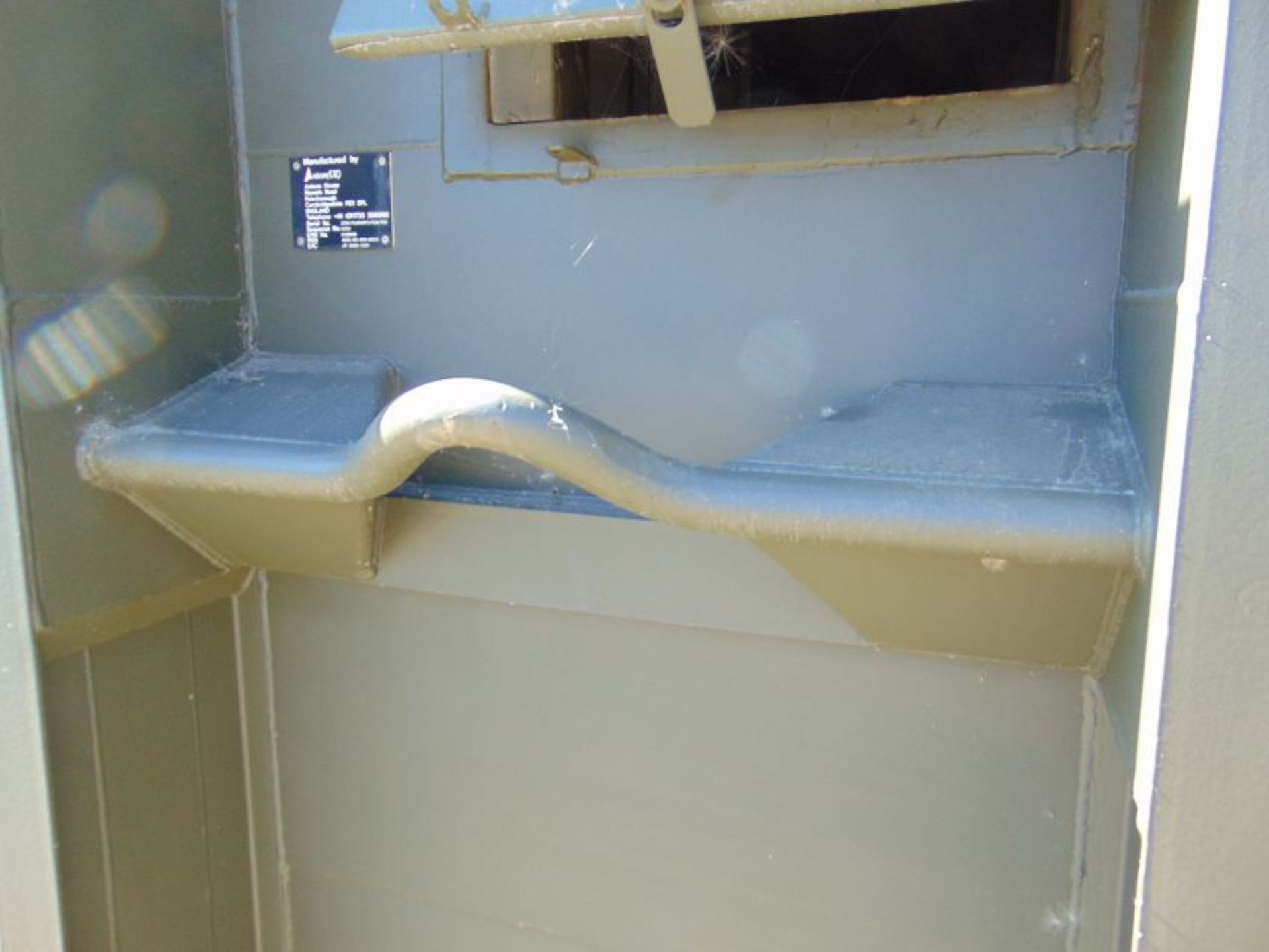 Demountable Front Line Ablution Unit in 20ft Container with hook loader, Twist Locks Etc - Image 6 of 26