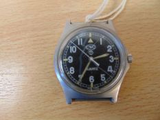 CWC W10 British Army service watch Nato Marks, Date 1998