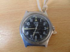 CWC W10 British Army service watch Nato marks, Date 1998