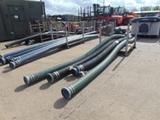 4 x Heavy Duty Delivery hose Approx, 6m long 6" diameter .