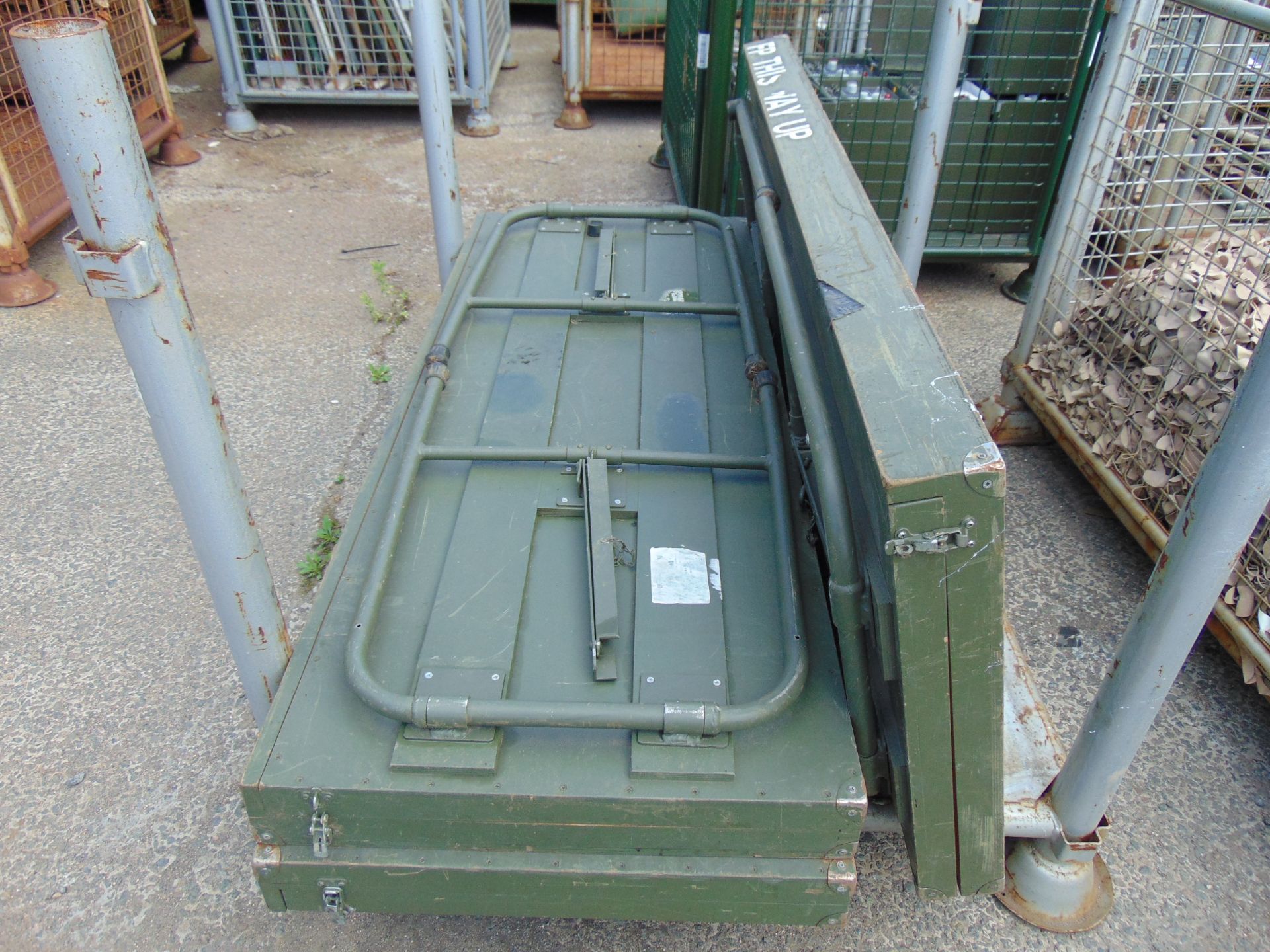 3 x British Army Office / Map Tables 5ft x 2 ft