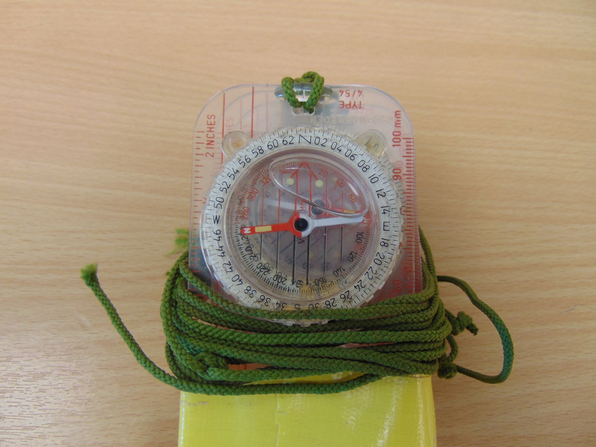 6 x Silva British Army issue Map Reading Compass with Lanyard - Image 3 of 3