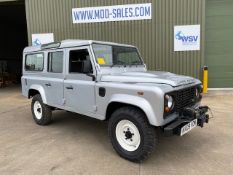 1 Owner 2009 Land Rover Defender 110 Station Wagon 5 door 7 seater with Warn 9.5 Cti winch