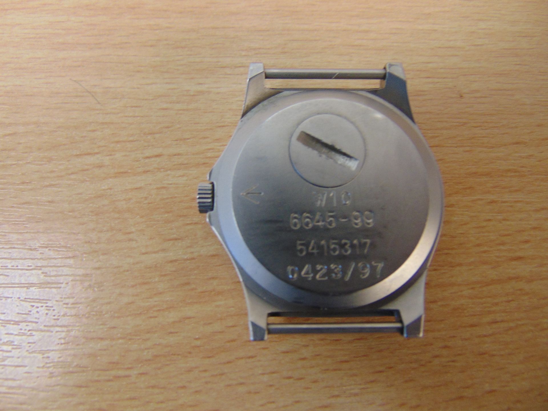 Nice CWC W10 British Army Service Watch, Nato marks, Date 1997, New batt / Strap - Image 3 of 4