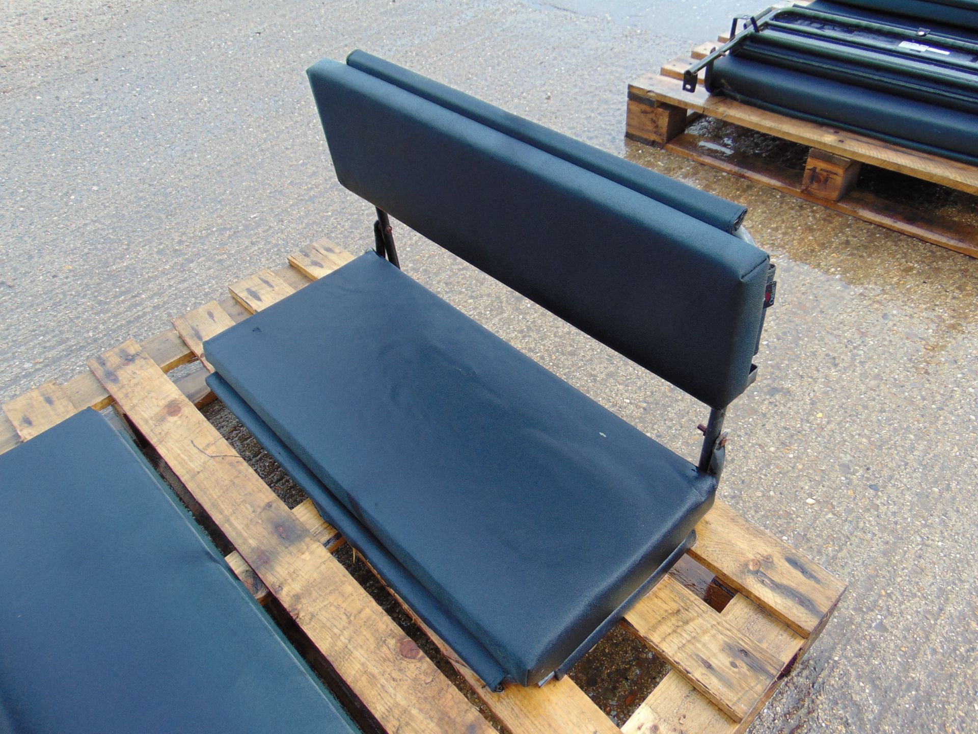 2 x Exmoor Trim Land Rover Defender Fold Down Rear Bench Seats - Image 3 of 5