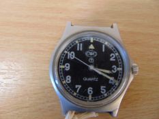 CWC 0552 R/Marines Navy issue service watch FAT BOY CASE Broad Arrow marks with Nato Numbers