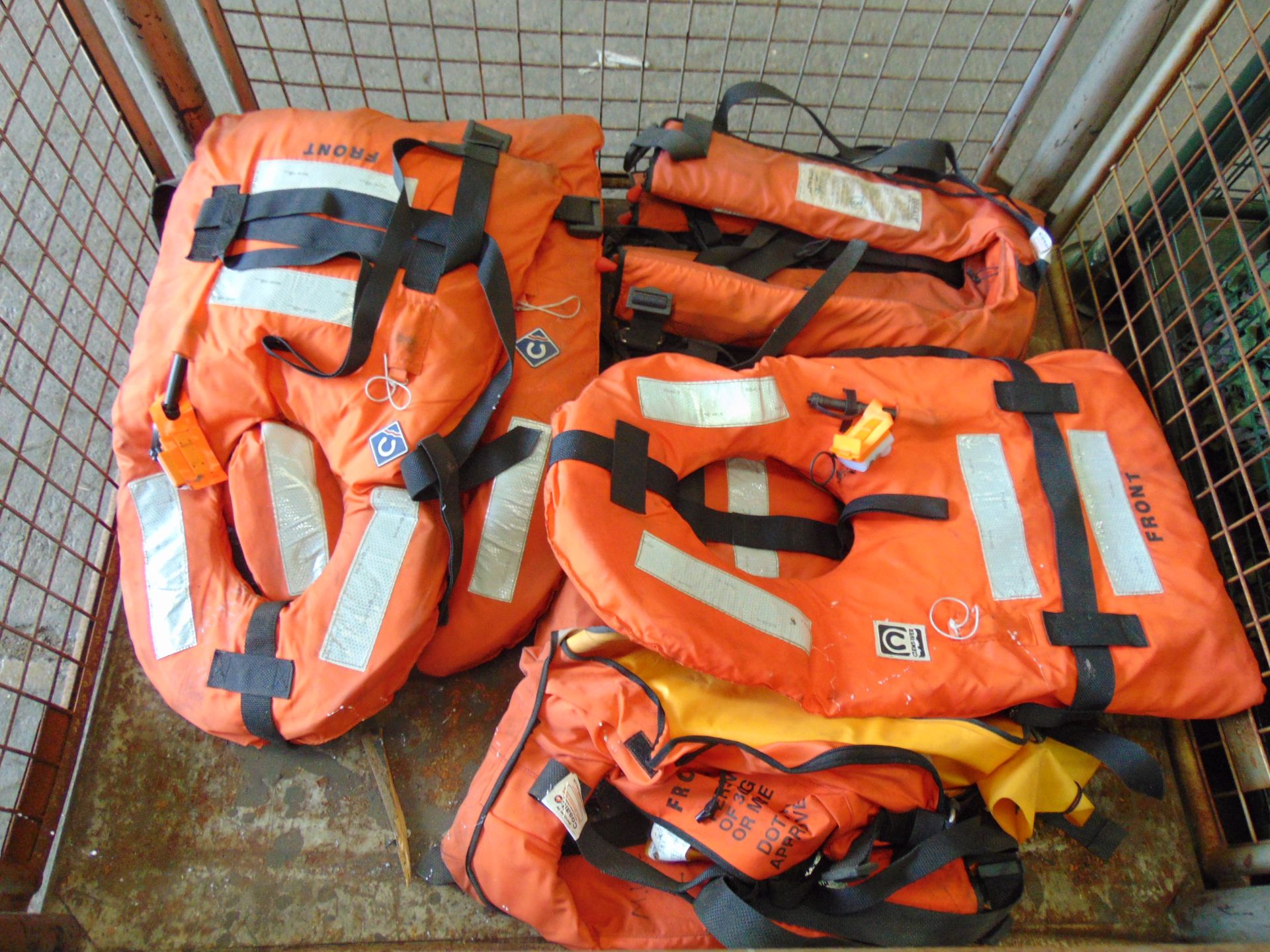 8 x Crew Saver Life Jackets as shown - Image 2 of 4