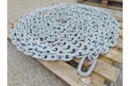 20m Galvanised Mooring Chain Assy