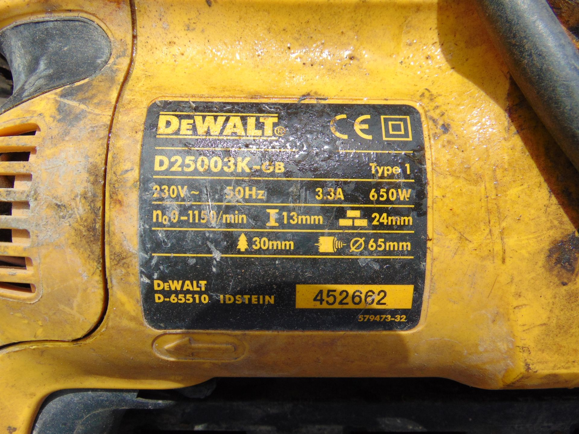 Dewalt D25003K Hammer Drill - Image 4 of 4