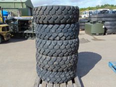 5x Michelin 335/80 R20 XZL Tyres