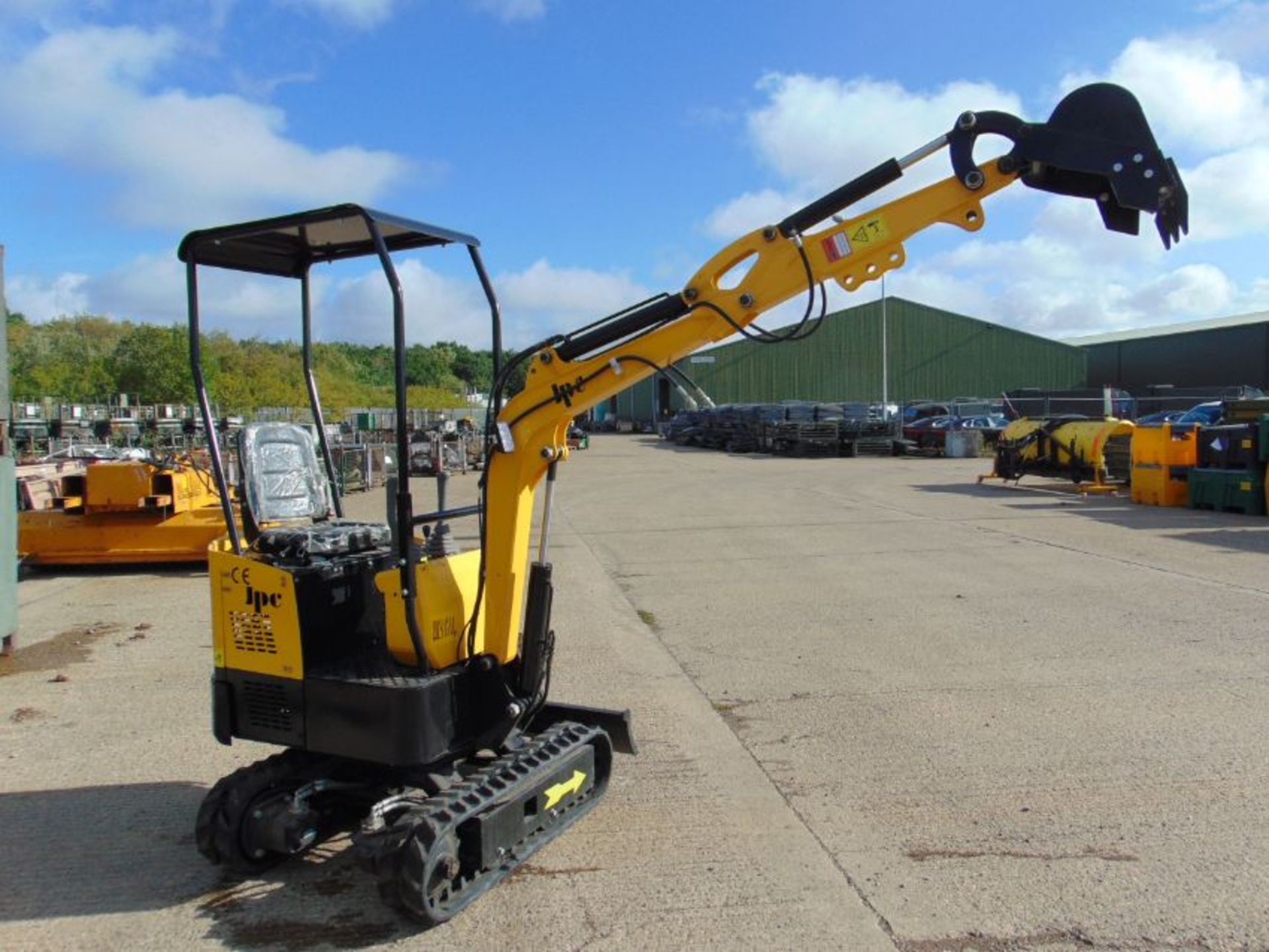 NEW UNUSED 2022 JPC HT12 Mini Excavator - Image 4 of 17