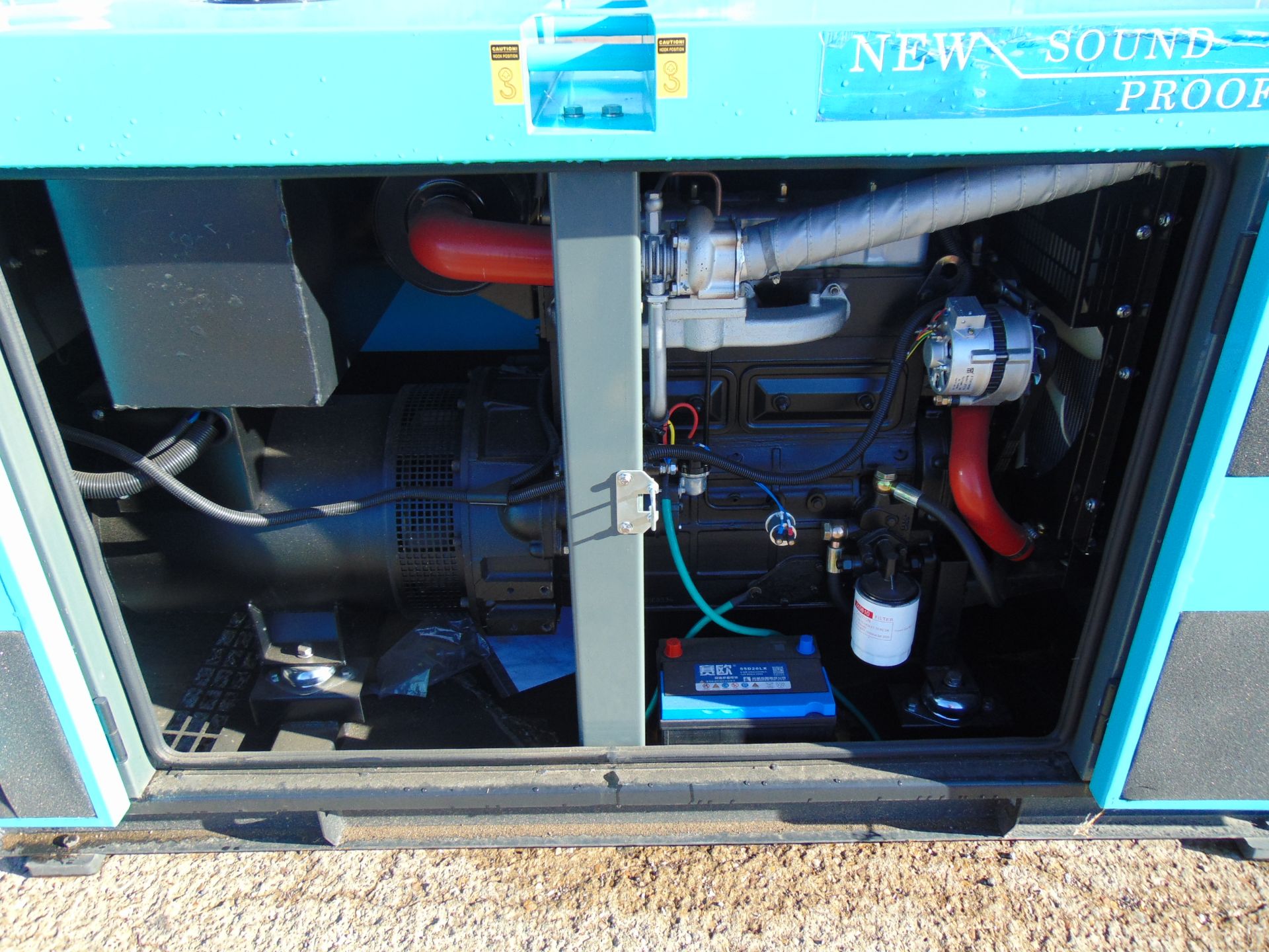 2022 UNISSUED 70 KVA 3 Phase Silent Diesel Generator Set - Image 13 of 18