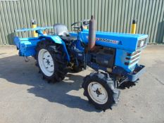 Mitsubishi D1500 4WD Compact Tractor C/W Rotavator ONLY 274 HOURS!