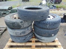 7x LCV Mixed Size Tyres & Rims