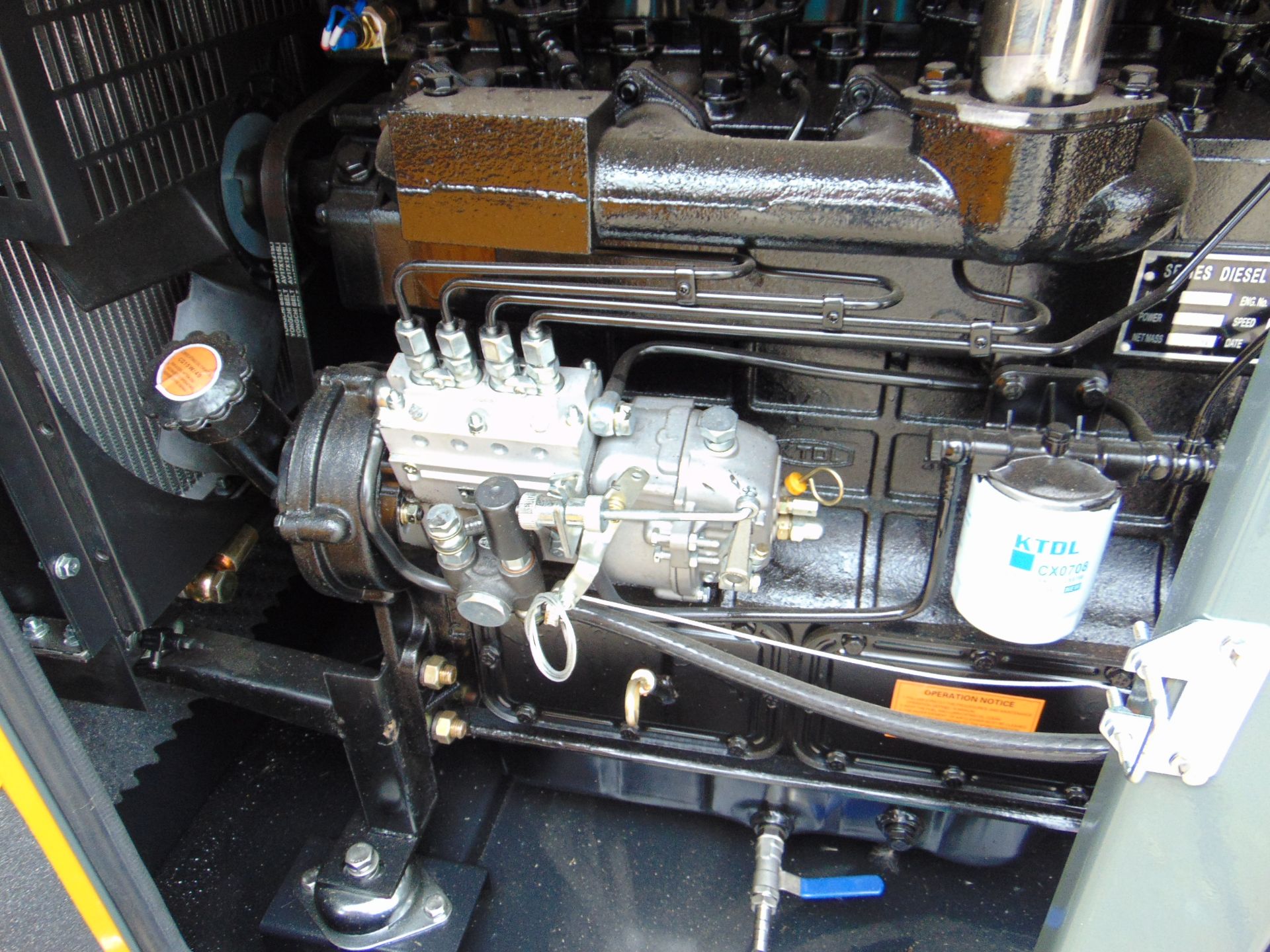 2022 UNISSUED 70 KVA 3 Phase Silent Diesel Generator Set - Image 11 of 17