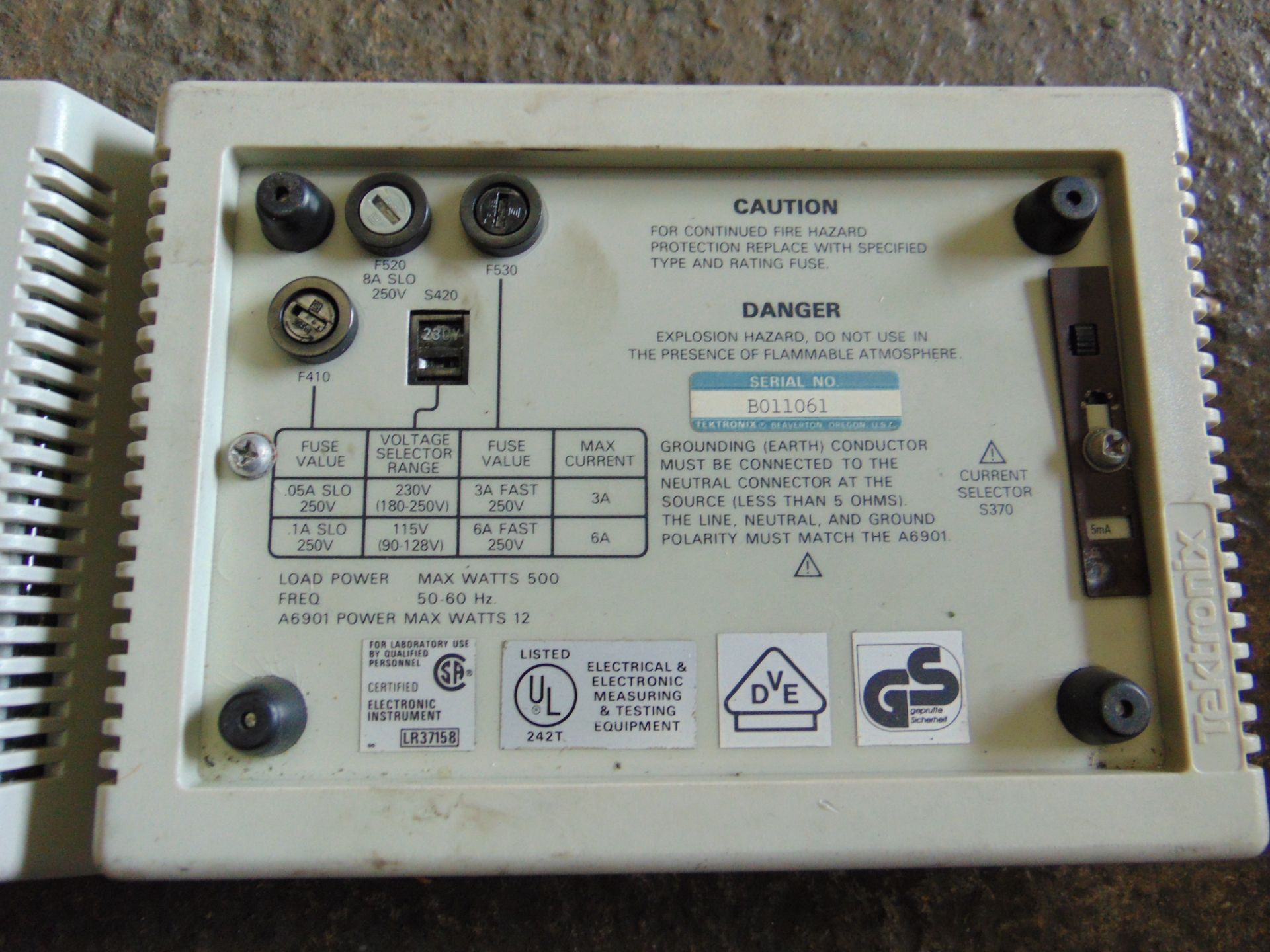 2x Tektronix A6901 Ground Isolation Monitors - Image 10 of 11