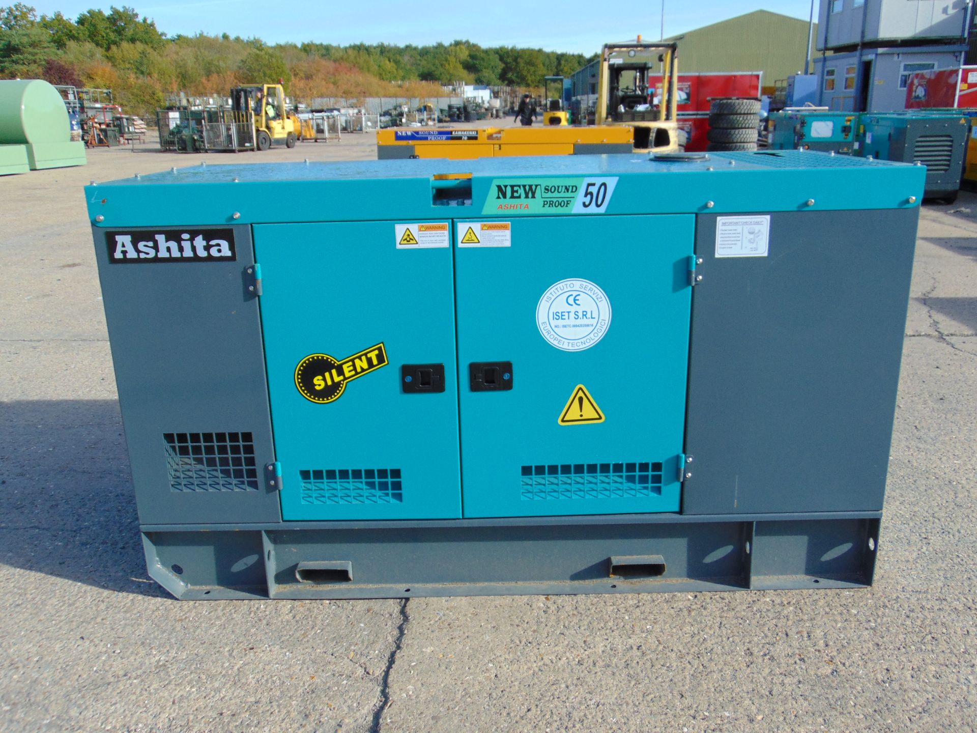 2022 UNISSUED 50 KVA 3 Phase Silent Diesel Generator Set - Bild 5 aus 22