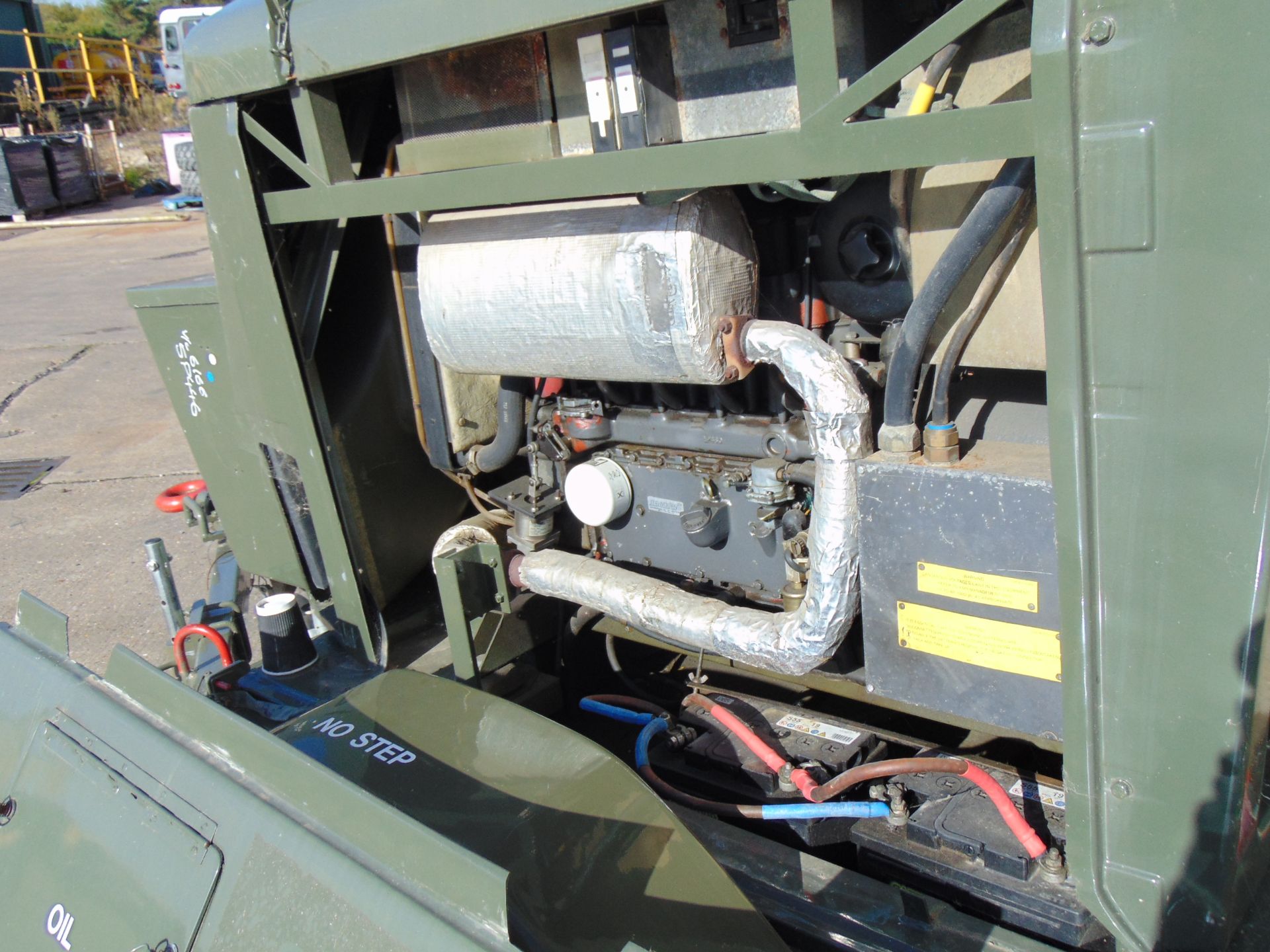 Ex Uk Royal Air Force Trailer Mounted 25 KVA Generator - Image 10 of 17