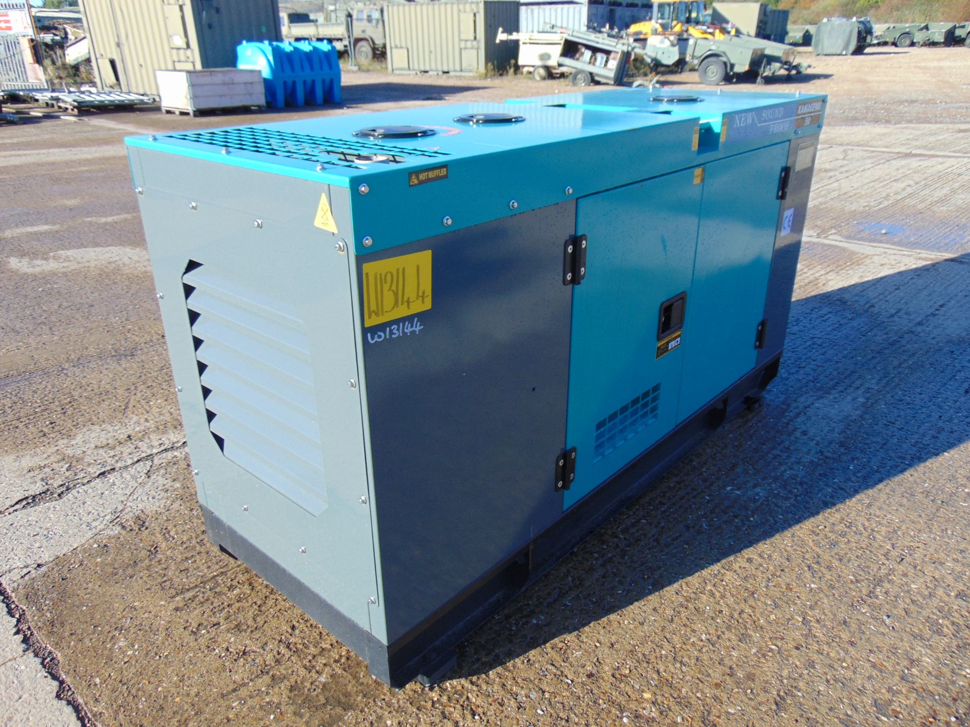 2022 UNISSUED 50 KVA 3 Phase Silent Diesel Generator Set - Image 2 of 17