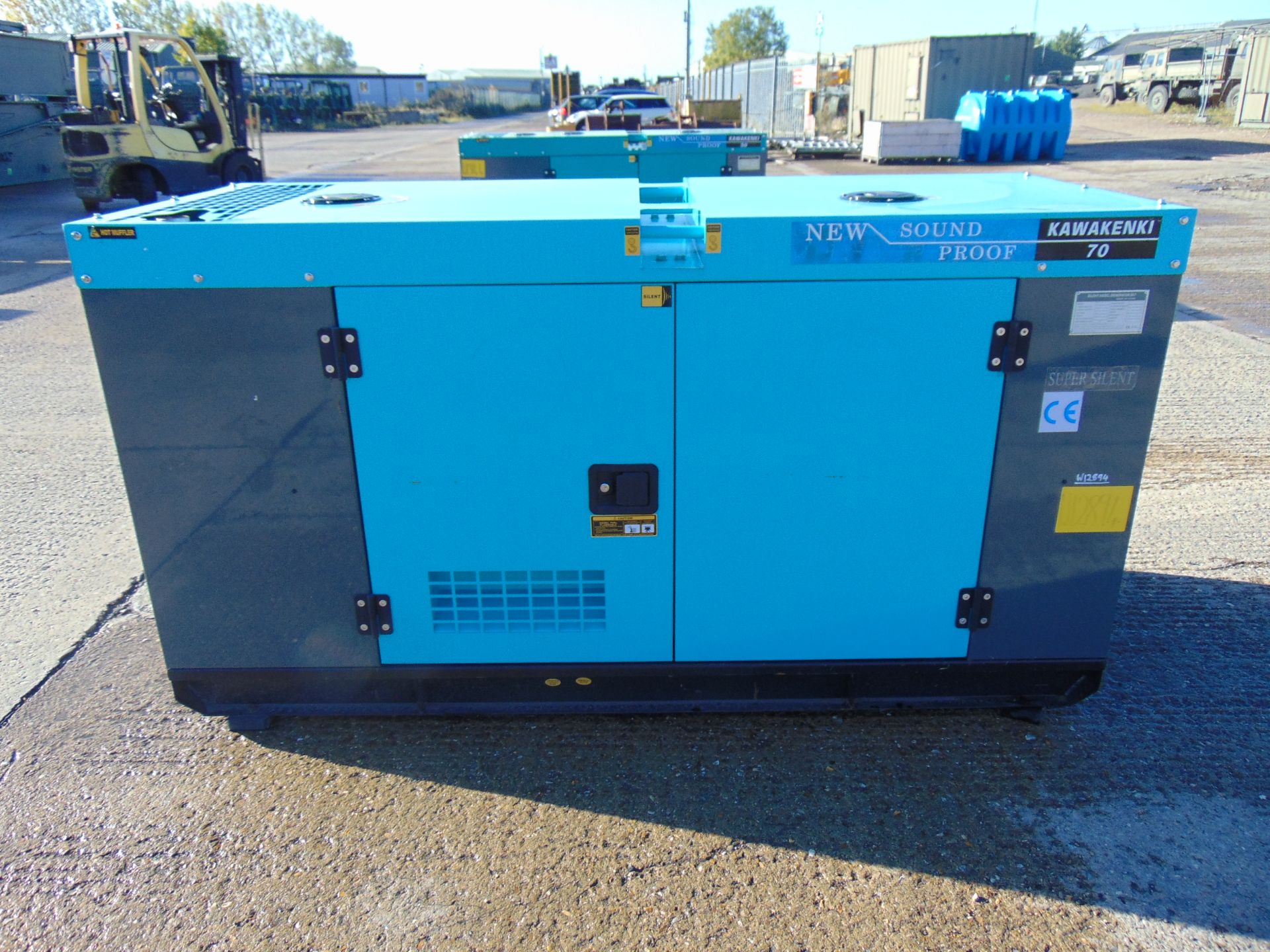 2022 UNISSUED 70 KVA 3 Phase Silent Diesel Generator Set