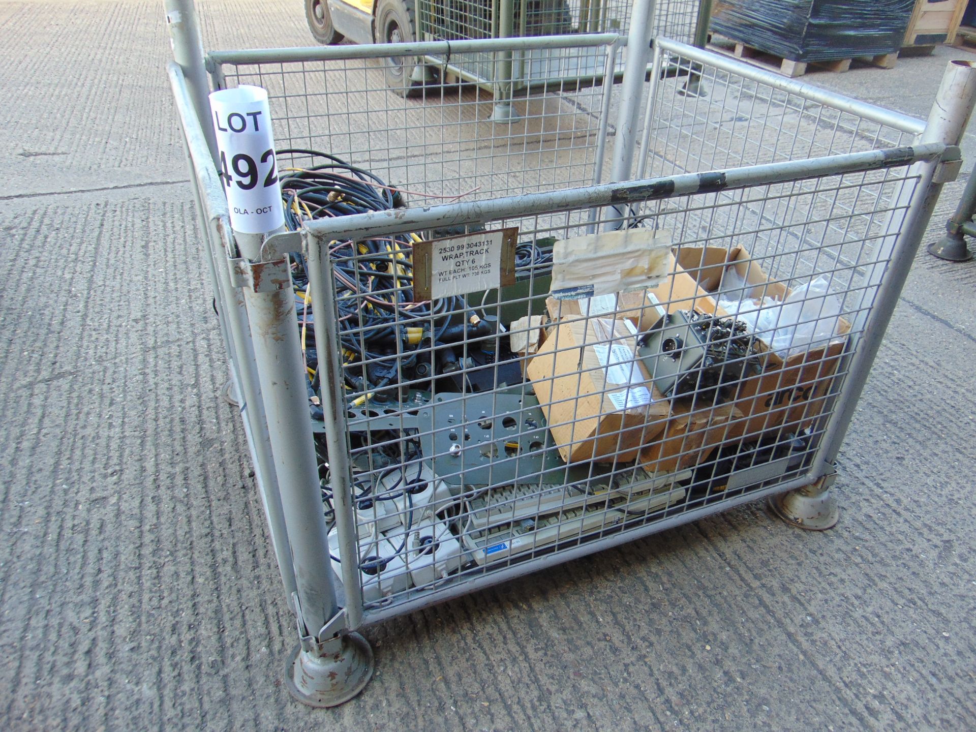 1 x Stillage of Comms Equipment and Spares, Cables etc