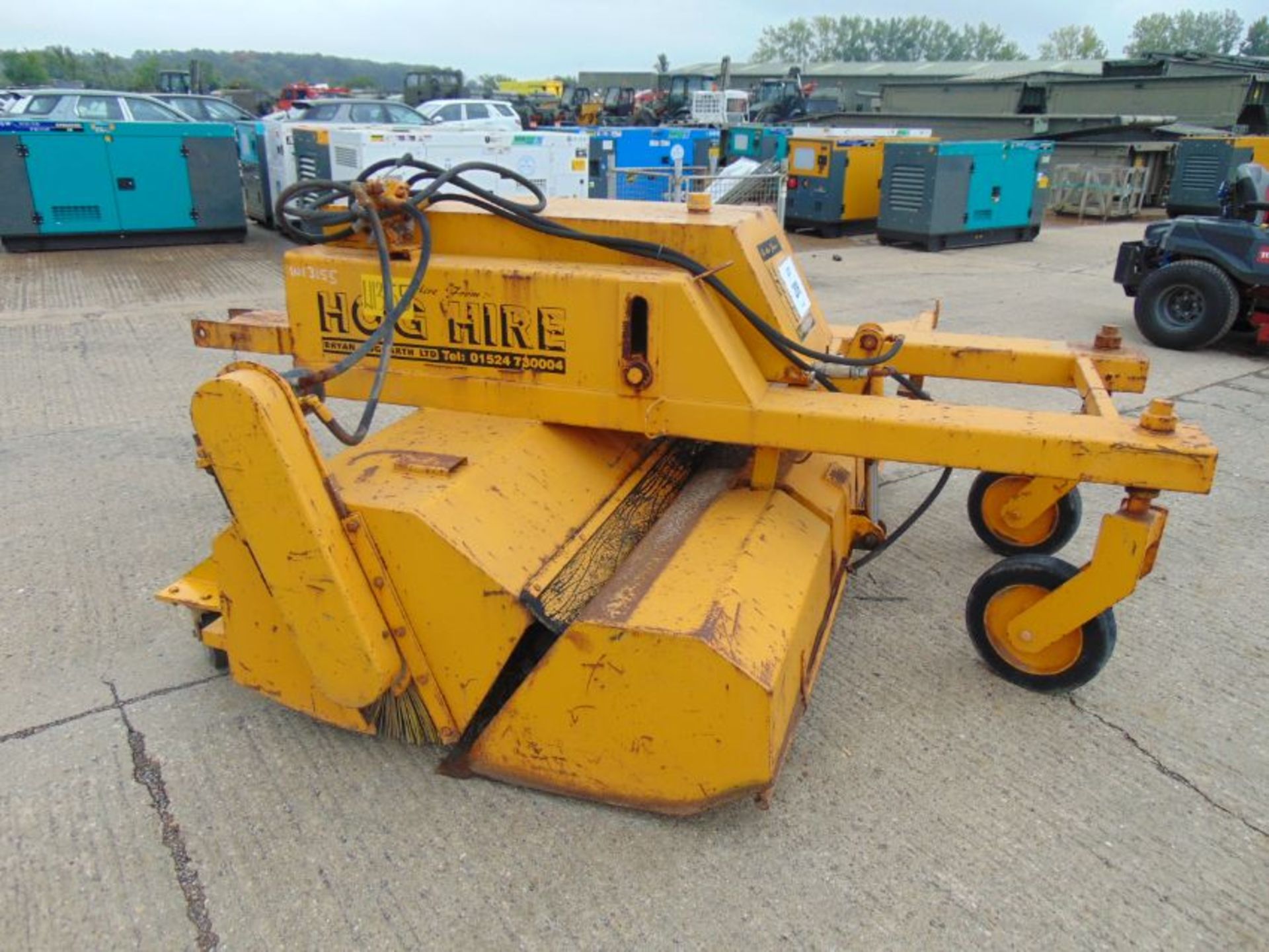 Hydraulic Sweeper Collector to suit Telehandler etc - Image 5 of 7