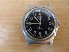 Unissued CWC W10 British Army service watch Nato marks Date 2006 Waterproof to 5 ATM, New battery