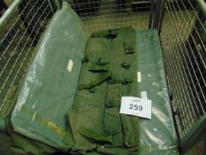 6X UNISSUED STOWAGE BAGS CANVAS DIGGING TOOLS FOR VEHICLES