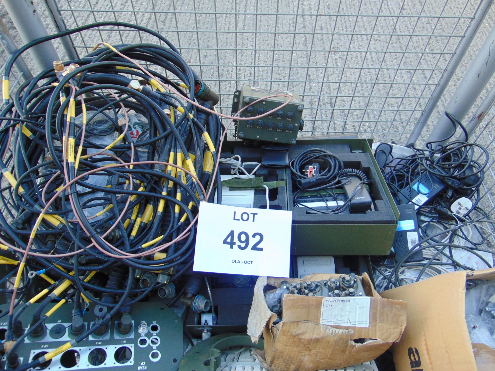 1 x Stillage of Comms Equipment and Spares, Cables etc - Image 2 of 7