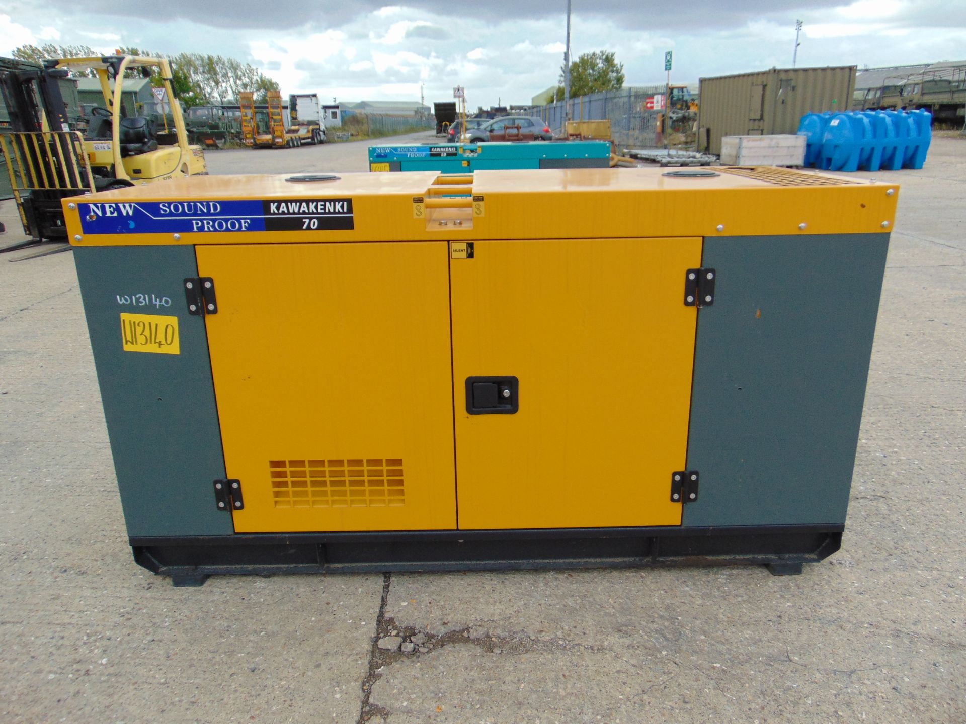 2022 UNISSUED 70 KVA 3 Phase Silent Diesel Generator Set - Image 4 of 17