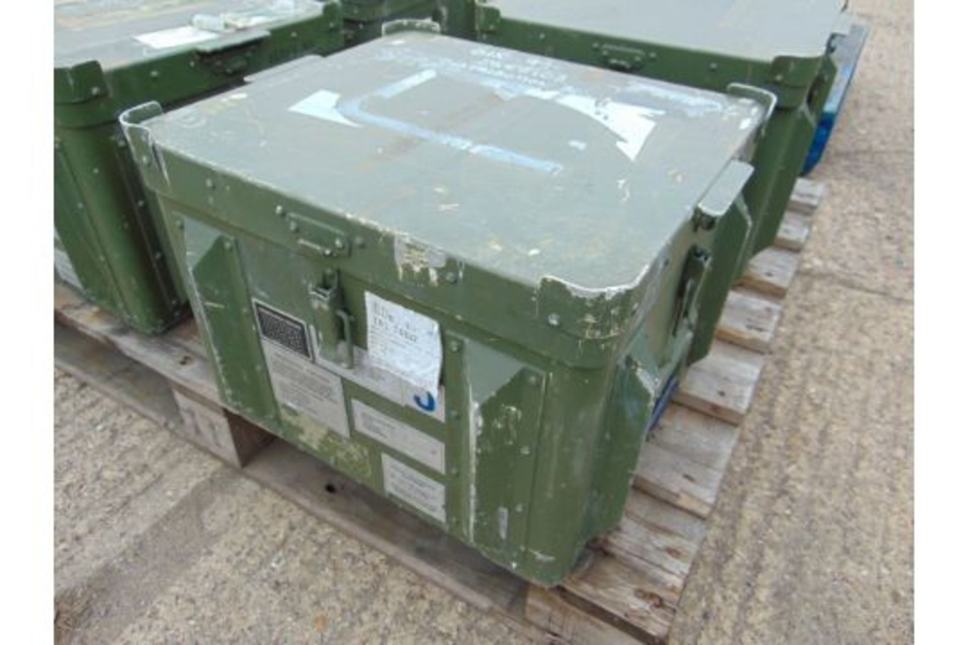 Aluminium Heavy Duty Secure Storage Box as shown