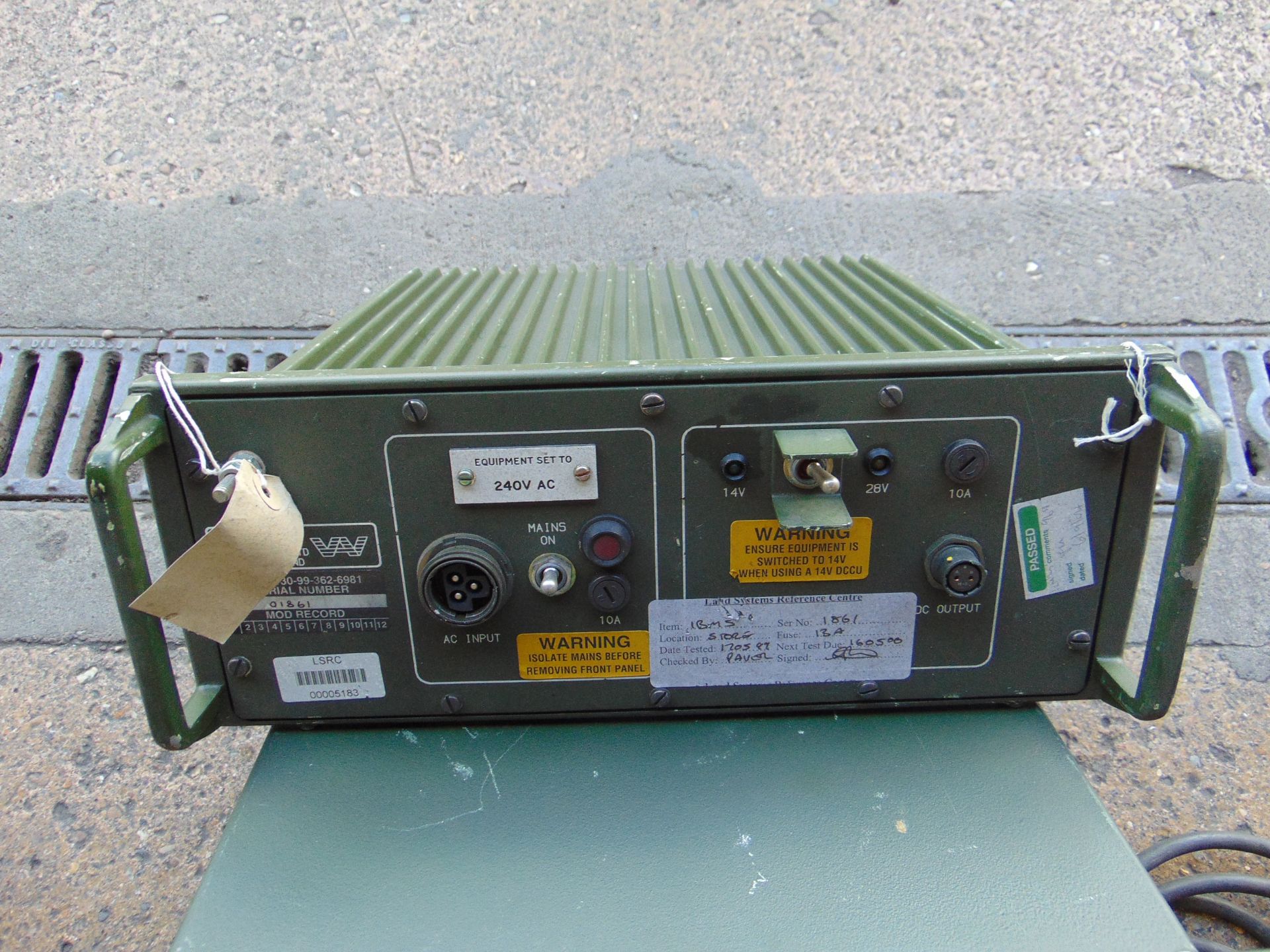 3x 240 Volt Clansman AC Adapter power units 14/28 Volt c/w cables - Image 3 of 4