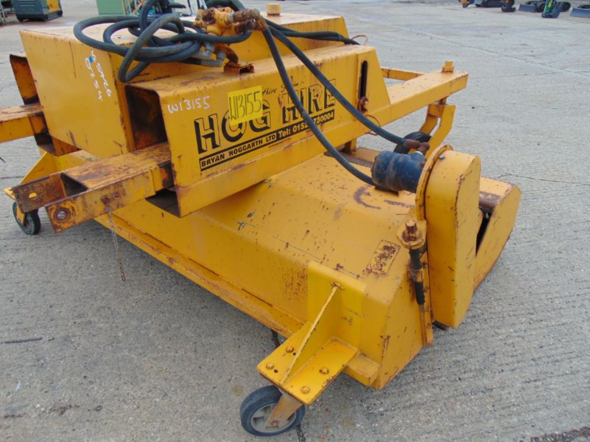 Hydraulic Sweeper Collector to suit Telehandler etc - Image 4 of 7