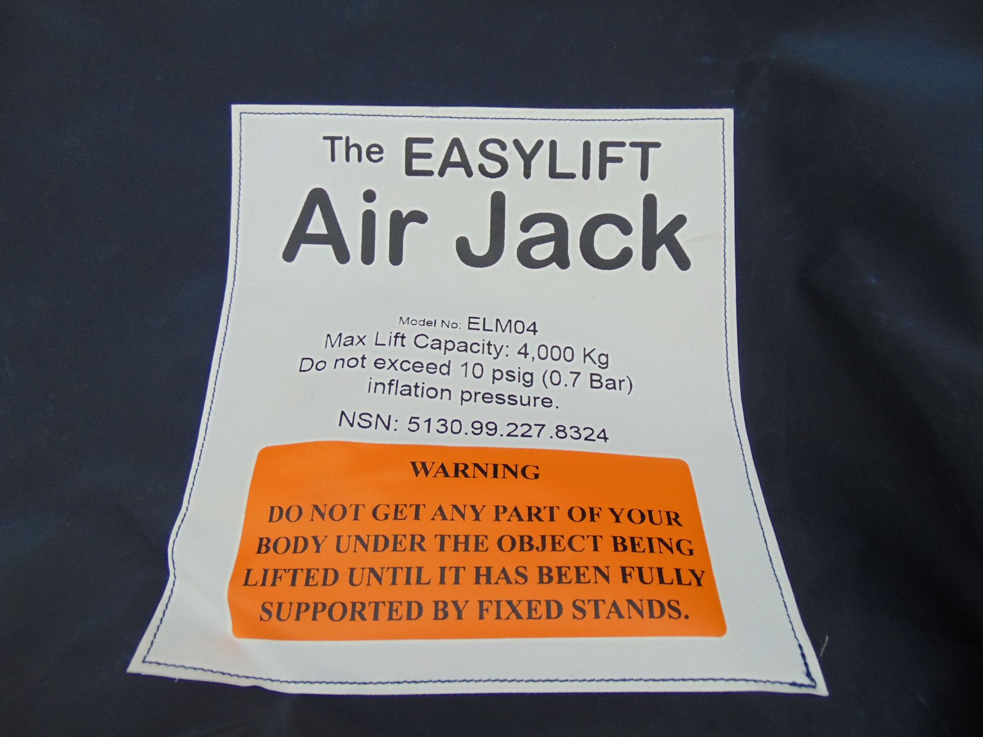 Unused Easylift 4t Air Jack - Image 8 of 8