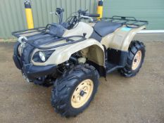 Military Specification Yamaha Grizzly 450 4 x 4 ATV Quad Bike ONLY 17 MILES & 11.1 HOURS!!!