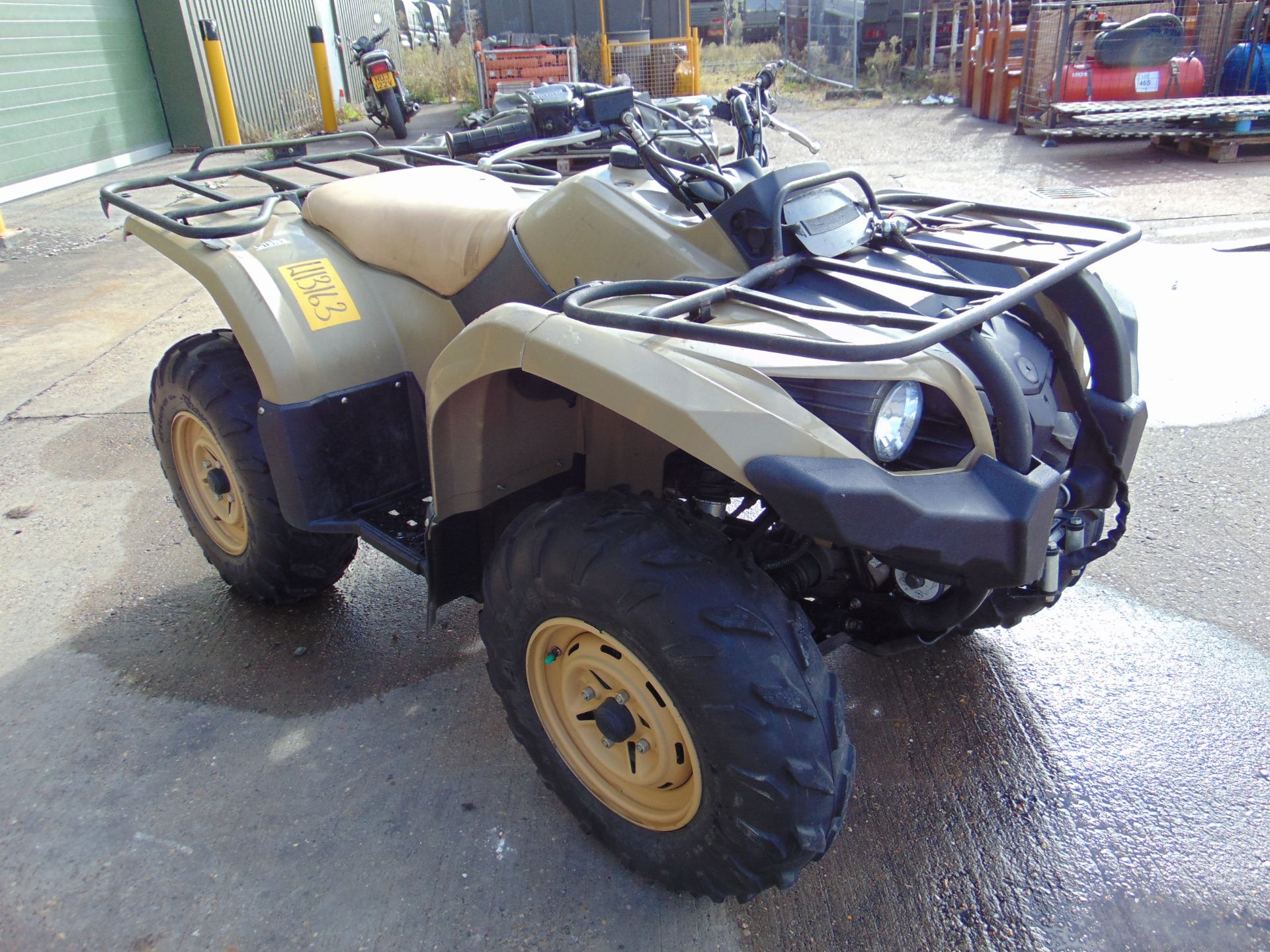 Military Specification Yamaha Grizzly 450 4 x 4 ATV Quad Bike ONLY 214 HOURS!!! - Image 3 of 22