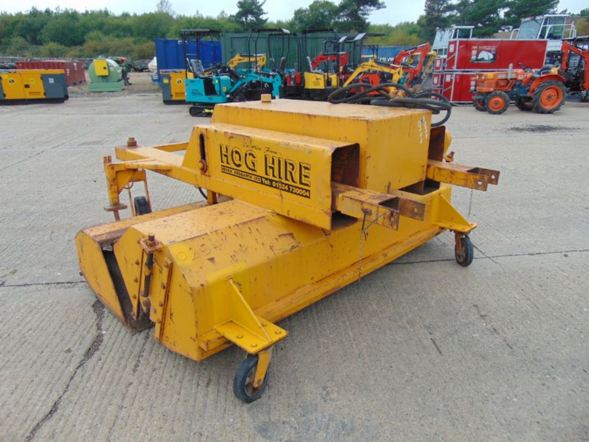 Hydraulic Sweeper Collector to suit Telehandler etc - Image 2 of 7