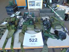 4 x Clansman UK RT 349 VHF Transmitter Receivers complete as shown