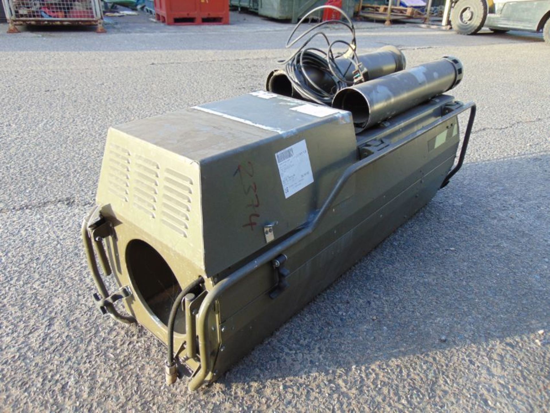 Dantherm VAM-15 Workshop oil/kero/diesel heater c/w fittings as shown - Image 2 of 8