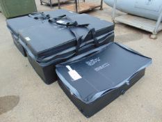 3 x Large Waterproof Rubber Storage Containers as shown