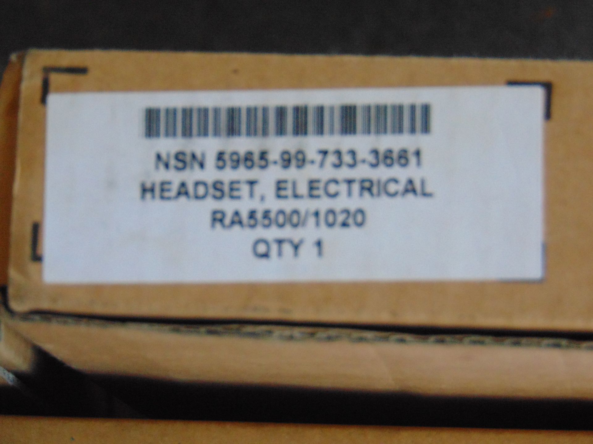 20X NEW UNISSUED FRONTIER 1000 HEADSET COMMS SYSTEMS IN ORIGINAL PACKING WITH MANUAL - Image 3 of 6