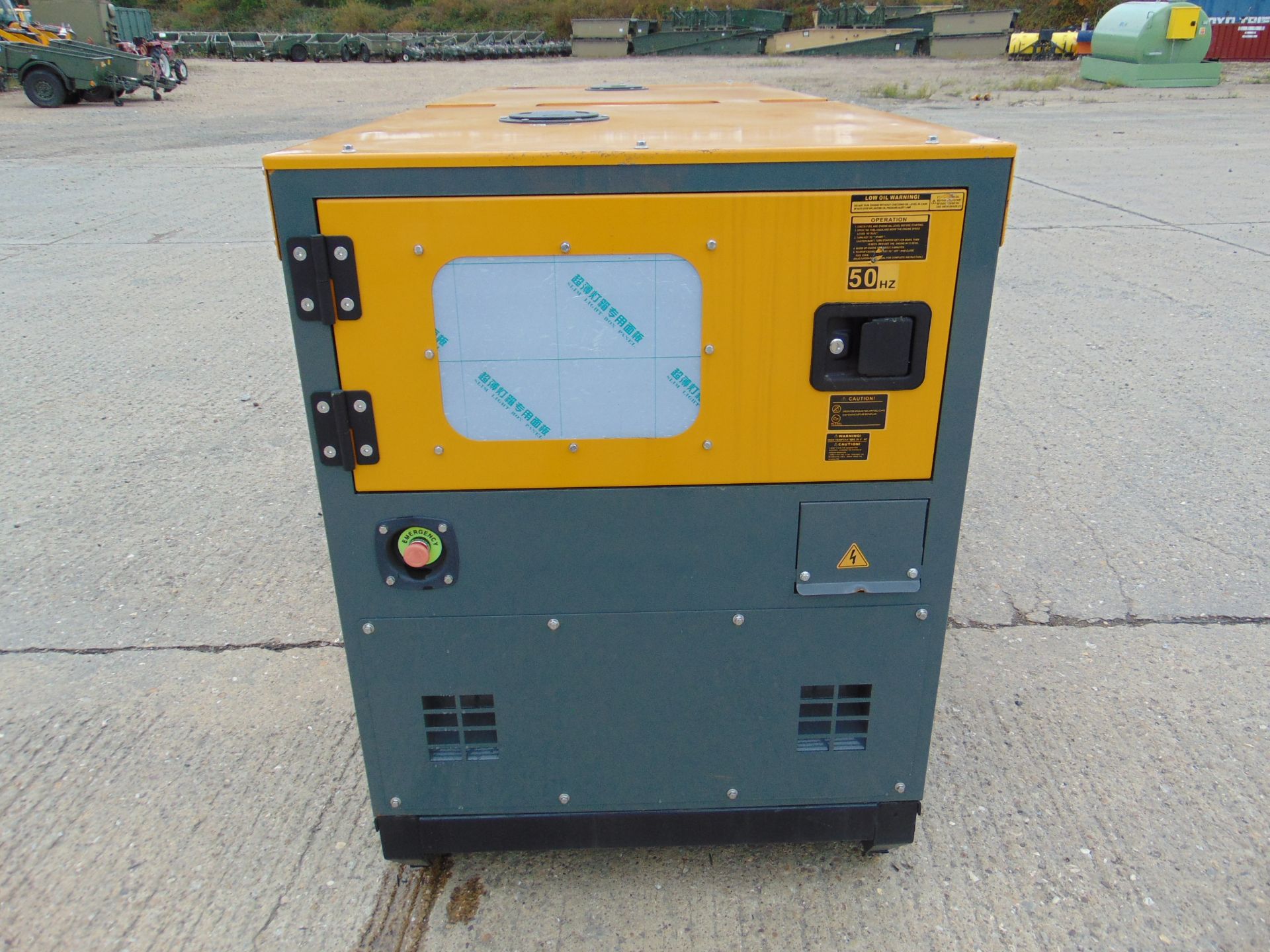 2022 UNISSUED 70 KVA 3 Phase Silent Diesel Generator Set - Image 6 of 17