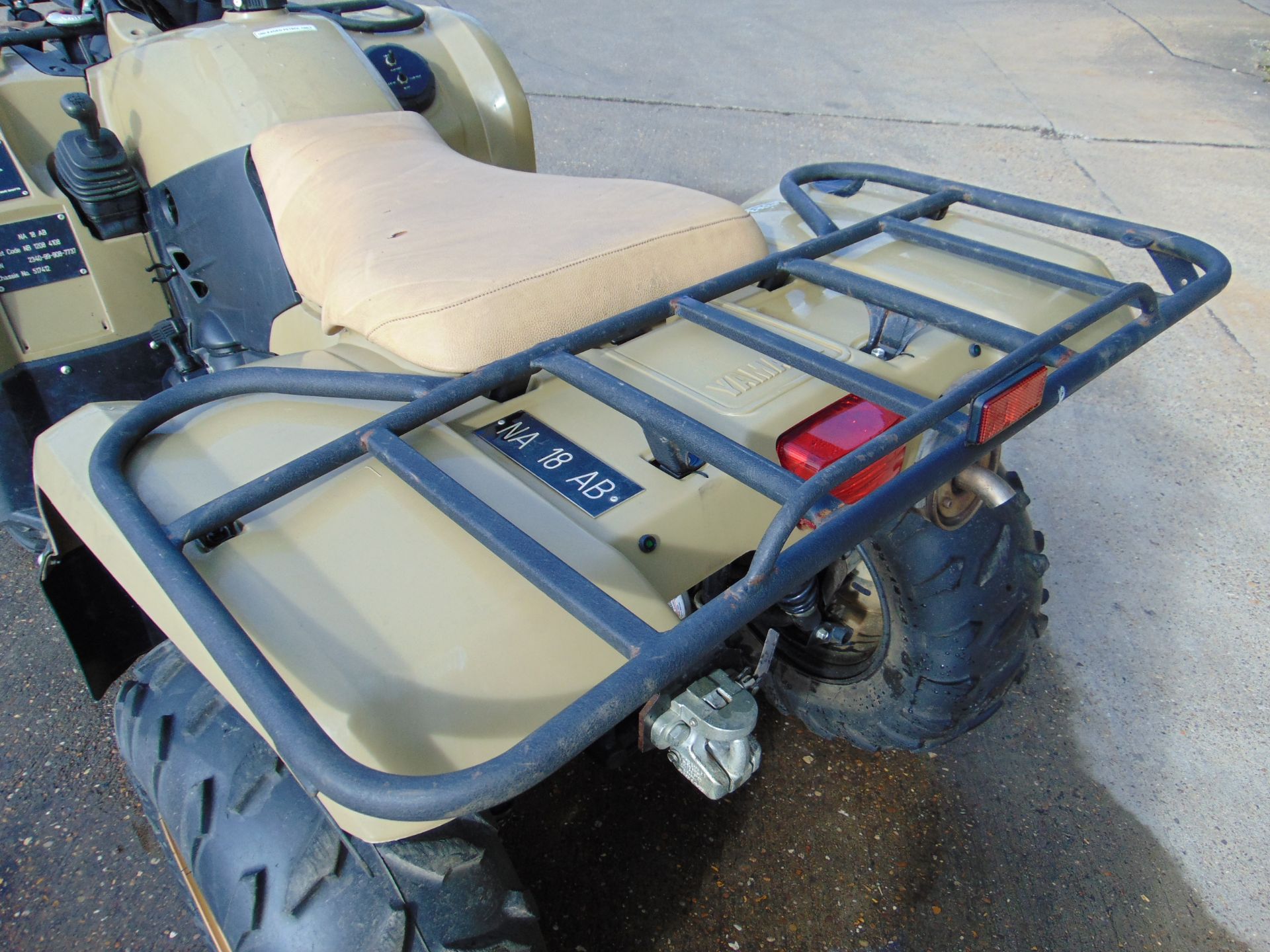 Military Specification Yamaha Grizzly 450 4 x 4 ATV Quad Bike ONLY 214 HOURS!!! - Image 22 of 22